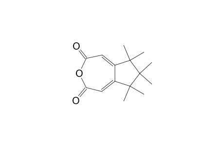 6,6,7,7,8,8-hexamethylcyclopenta[d]oxepine-2,4-quinone