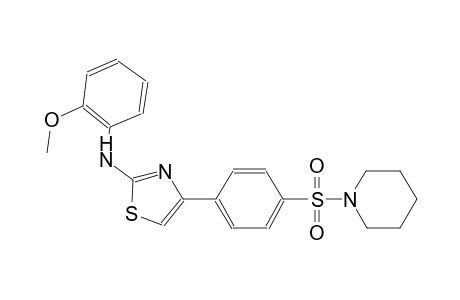 2-thiazolamine, N-(2-methoxyphenyl)-4-[4-(1-piperidinylsulfonyl)phenyl]-