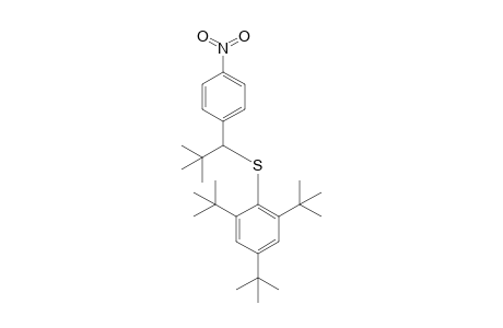 2,2-Dimethyl-1-(4'-nitrophenyl)propyl 2",4",6"-tri(t-butyl)phenyl sulfide