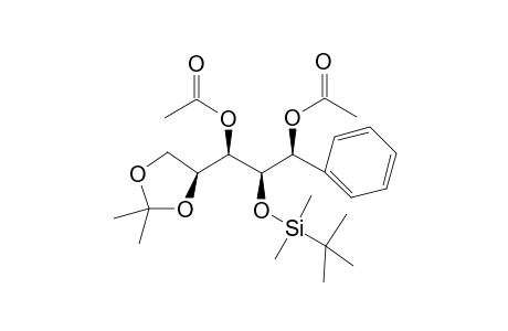 Acetic acid (1S,2R,3R)-3-acetoxy-2-(tert-butyl-dimethyl-silanyloxy)-3-((S)-2,2-dimethyl-[1,3]dioxolan-4-yl)-1-phenyl-propyl ester