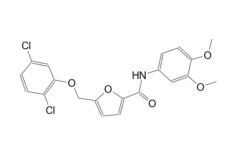 5-[(2,5-dichlorophenoxy)methyl]-N-(3,4-dimethoxyphenyl)-2-furamide