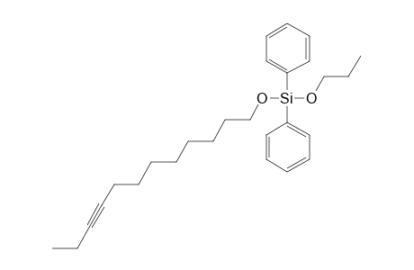 Silane, diphenyl(dodec-9-yn-1-yloxy)propoxy-