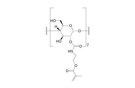 Cyclodextrine methacrylate