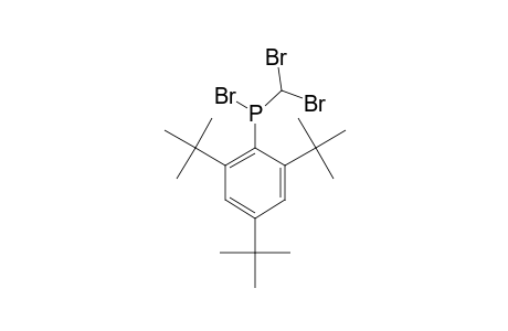 BROMO-(DIBROMOMETHYL)-(2,4,6-TRI-TERT.-BUTYL-PHENYL)-PHOSPHANE