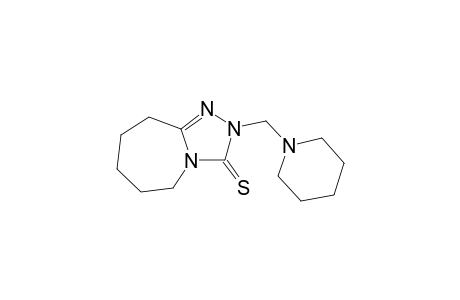 3H-[1,2,4]Triazolo[4,3-a]azepine-3-thione, 2,5,6,7,8,9-hexahydro-2-(1-piperidinylmethyl)-