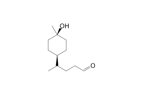 (+/-)-4-(cis-4'-hydroxy-4'-methyl-rel-1'-cyclohexyl)pentanal