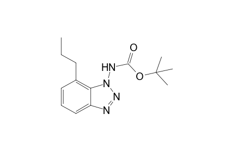 N-(7-propyl-1-benzotriazolyl)carbamic acid tert-butyl ester