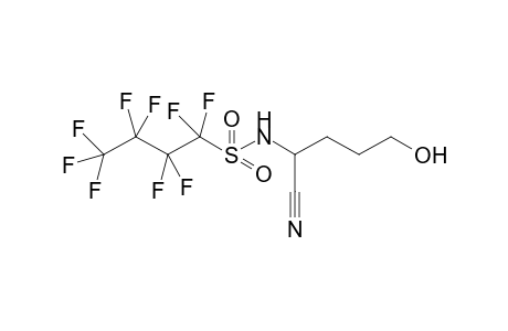 N-(1-Cyano-4-hydroxybut-1-yl)-1,1,2,2,3,3,4,4,4-nonafluorobutane-1-sulfonamide