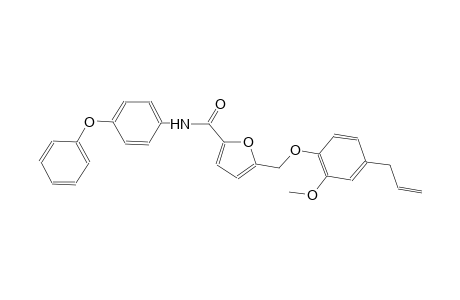 5-[(4-allyl-2-methoxyphenoxy)methyl]-N-(4-phenoxyphenyl)-2-furamide