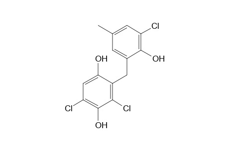 2-(3-CHLORO-5-METHYLSALICYL)-3,5-DIHCLOROHYDROQUINONE