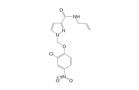 N-allyl-1-[(2-chloro-4-nitrophenoxy)methyl]-1H-pyrazole-3-carboxamide