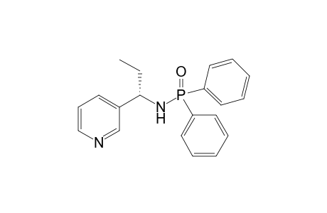 N-[1-(3-Pyridyl)propyl-P,P-diphenylphosphinoylamide