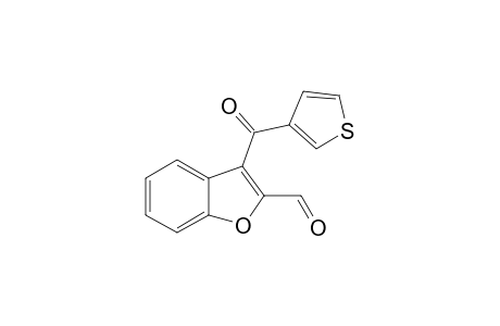 3-(thiophene-3-carbonyl)benzofuran-2-carbaldehyde