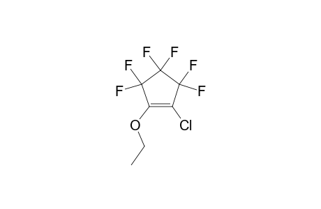 1-CHLORO-2-ETHOXY-3,3,4,4,5,5-HEXAFLUORO-1-CYCLOPENTENE