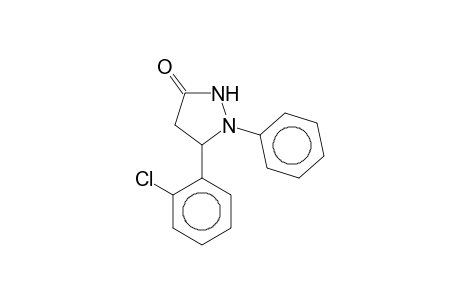 5-(2-Chloro-phenyl)-1-phenyl-pyrazolidin-3-one