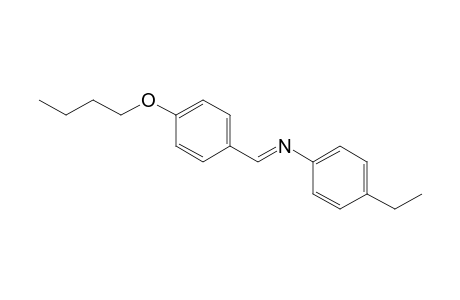 N-[(4-Butoxyphenyl)methylidene]-4-ethylaniline