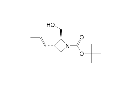Tert-Butyl (2S,3S)-2-(Hydroxymethyl)-3-(prop-1-en-1-yl)azetidine-1-carboxylate