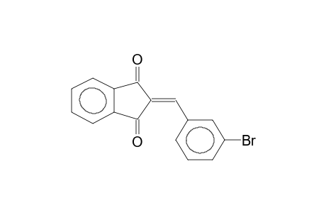 2-(3-BROMOBENZAL)-1,3-INDANEDIONE