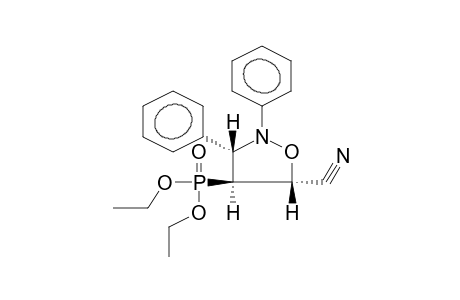 TRANS-2,3-DIPHENYL-4-DIETHOXYPHOSPHONO-5-CYANOISOXAZOLIDINE