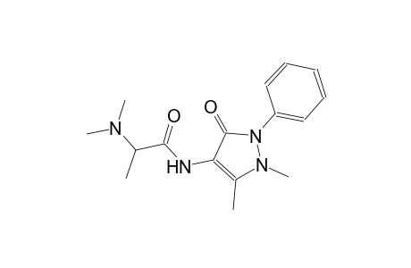 2-(dimethylamino)-N-(1,5-dimethyl-3-oxo-2-phenyl-2,3-dihydro-1H-pyrazol-4-yl)propanamide