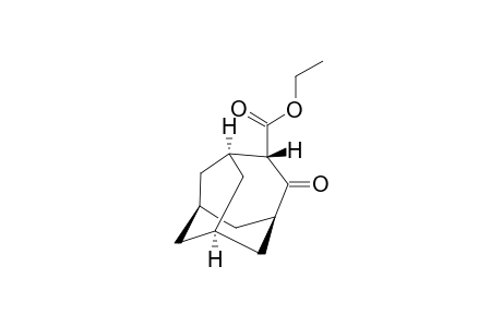 ETHYL-5-OXOTRICYCLO-[4.3.1.(3,8)]-UNDECANE-4-CARBOXYLATE;KETO-FORM
