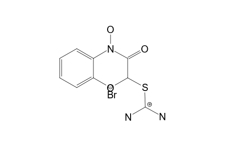 S-[4-HYDROXY-2H-1,4-BENZOXAZIN-3(4H)-ON-2-YL]-ISOTHIO-URONIUM-BROMIDE