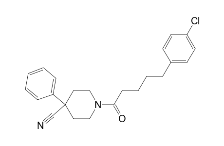 1-(4-Cyano-4-phenylpiperidin-1-yl)-5-(4-chlorphenyl)-1-pentanone