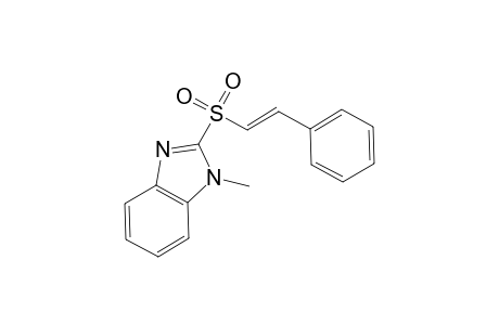 (E)-1-Methyl-2-(styrylsulfonyl)-1H-benzo[d]imidazole