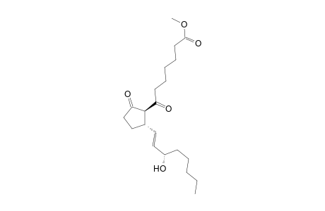 Prost-13-en-1-oic acid, 15-hydroxy-7,9-dioxo-, methyl ester, (8.beta.,12.alpha.,13E,15S)-