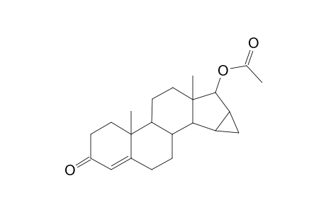 3-O-.delta(4).-17.beta.-acetoxy-15.beta.,16.beta.-methyleneandrostane