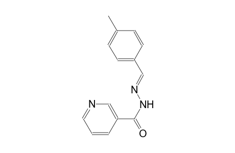 N'-[(E)-(4-methylphenyl)methylidene]nicotinohydrazide