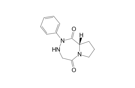 (9aS)-2-phenyl-3,4,7,8,9,9a-hexahydropyrrolo[2,1-d][1,2,5]triazepine-1,5-dione