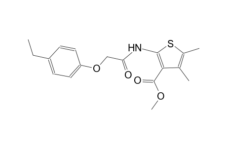 methyl 2-{[(4-ethylphenoxy)acetyl]amino}-4,5-dimethyl-3-thiophenecarboxylate