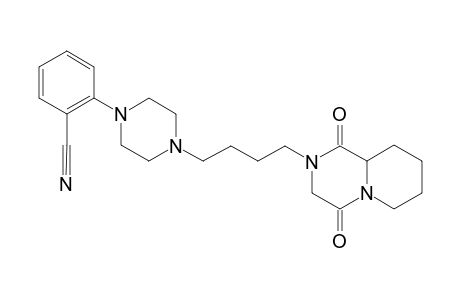 2-[4-[4-(ORTHO-CYANOPHENYL)-PIPERAZIN-1-YL]-BUTYL]-1,4-DIOXOPERHYDRO-PYRIDO-[1,2-A]-PYRAZINE