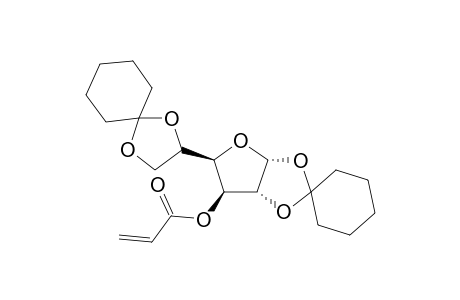 2,3-(Cyclohexylidenedioxy)-5-(2',2'-cyclohexylideneyl-1',3'-dioxalan-4'-yl)tetrahydrofuran-4-yl acrylate isomer