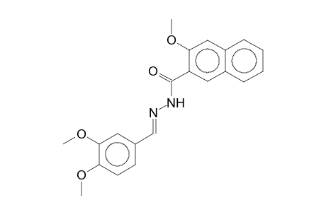 3-Methoxy-N'-(3,4-dimethoxybenzylidene)-2-naphthohydrazide