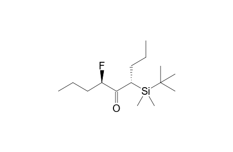 (4R,6S)-4-(t-Butyldimethylsilyl)-6-fluoro-5-nonanone