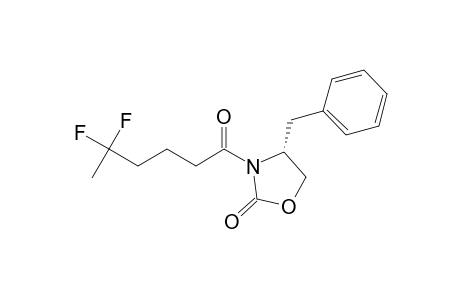 (4R)-3-(5',5'-Difluoro-1'-oxohexyl)-4-(phenylmethyl)-2-oxazolidinone