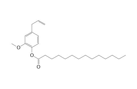 4-allyl-2-methoxyphenyl tetradecanoate