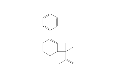 7-Methyl-7-(1-methylethenyl)-2-phenylbicyclo[4.2.0]oct-1-ene