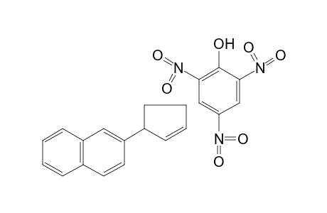 2-(2-CYCLOPENTEN-1-YL)NAPHTHALENE, MONOPICRATE