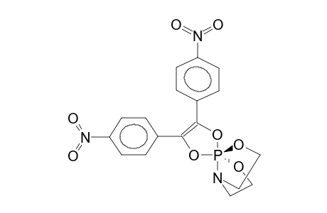 [1,2-BIS(4-NITROPHENYL)ETHYNEDIOXY](N,O-DIMETHYLENEAMINOOXY)(N,O'-DIMETHYLENEAMINOOXY)PHOSPHORANE