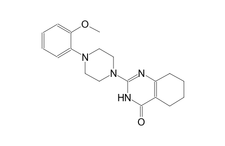 4(3H)-quinazolinone, 5,6,7,8-tetrahydro-2-[4-(2-methoxyphenyl)-1-piperazinyl]-