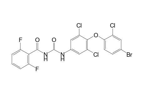 Benzamide, N-[[[4-(4-bromo-2-chlorophenoxy)-3,5-dichlorophenyl]amino]carbonyl]-2,6-difluoro-