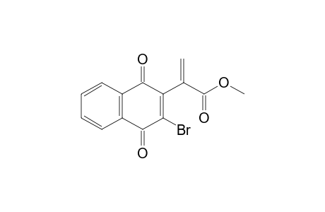 2-(3-bromo-1,4-diketo-2-naphthyl)acrylic acid methyl ester