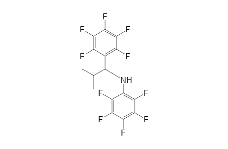 2,3,4,5,6-pentafluoro-N-[2-methyl-1-(2,3,4,5,6-pentafluorophenyl)propyl]aniline