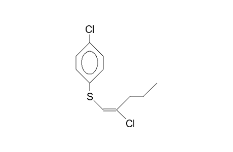 (E)-1-(4-CHLOROBENZENESULFENYL)-2-CHLORO-1-PENTENE