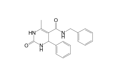 N-Benzyl-1,2,3,4-tetrahydro-6-methyl-4-phenyl-2-oxopyrimidine-5-carboxamide