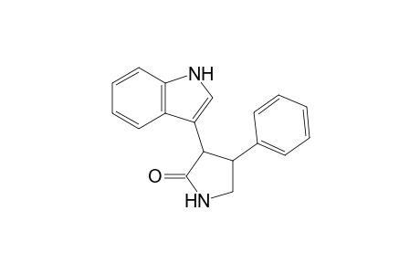 3-(1H-indol-3-yl)-4-phenyl-2-pyrrolidinone