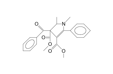 4-Benzoyl-3,4-dicarbomethoxy-1,5-dimethyl-2-phenyl-2-pyrroline